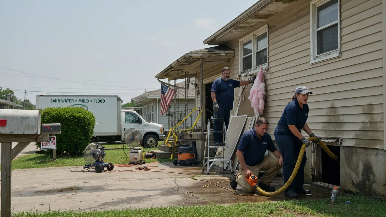 Water Damage Repair in Jonesville, LA near me